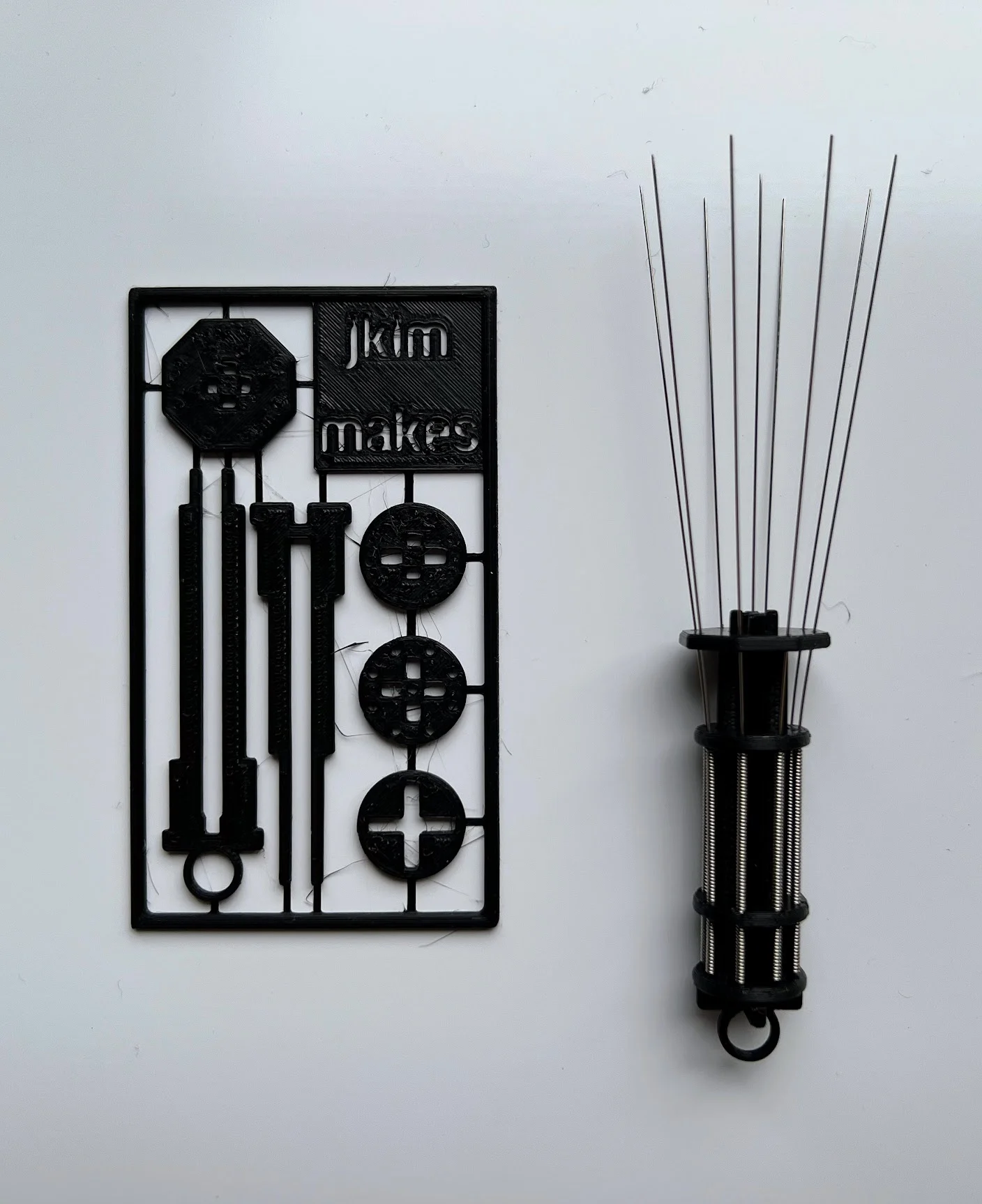 Business Card 9 Prong Espresso Wdt Tool Kit