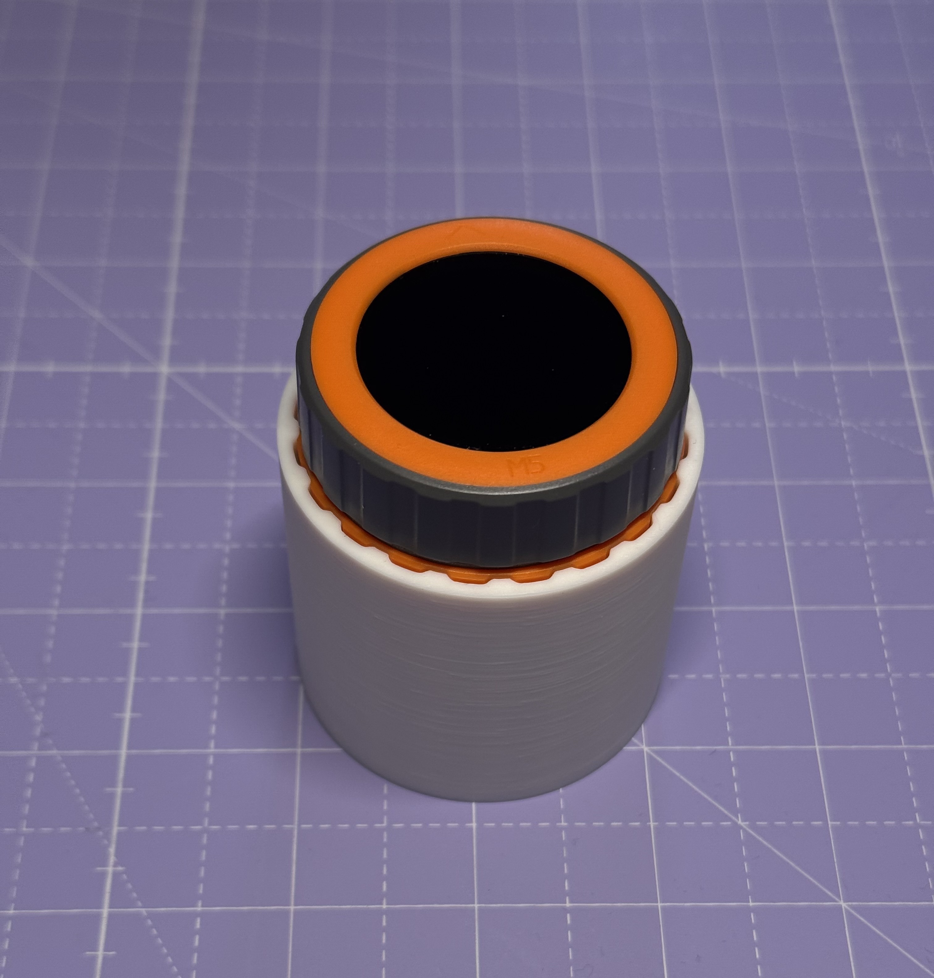 m5 dial nut fastener tube