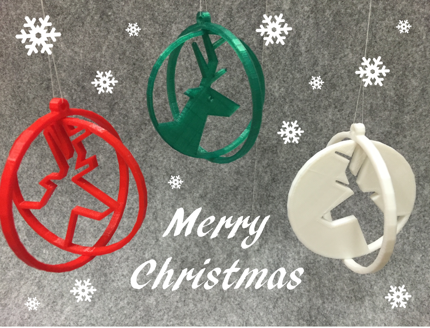 Deer ring for Christmas