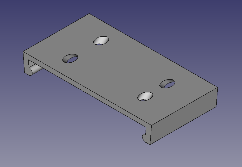 Filament-Clip to mark rest-amount of filament