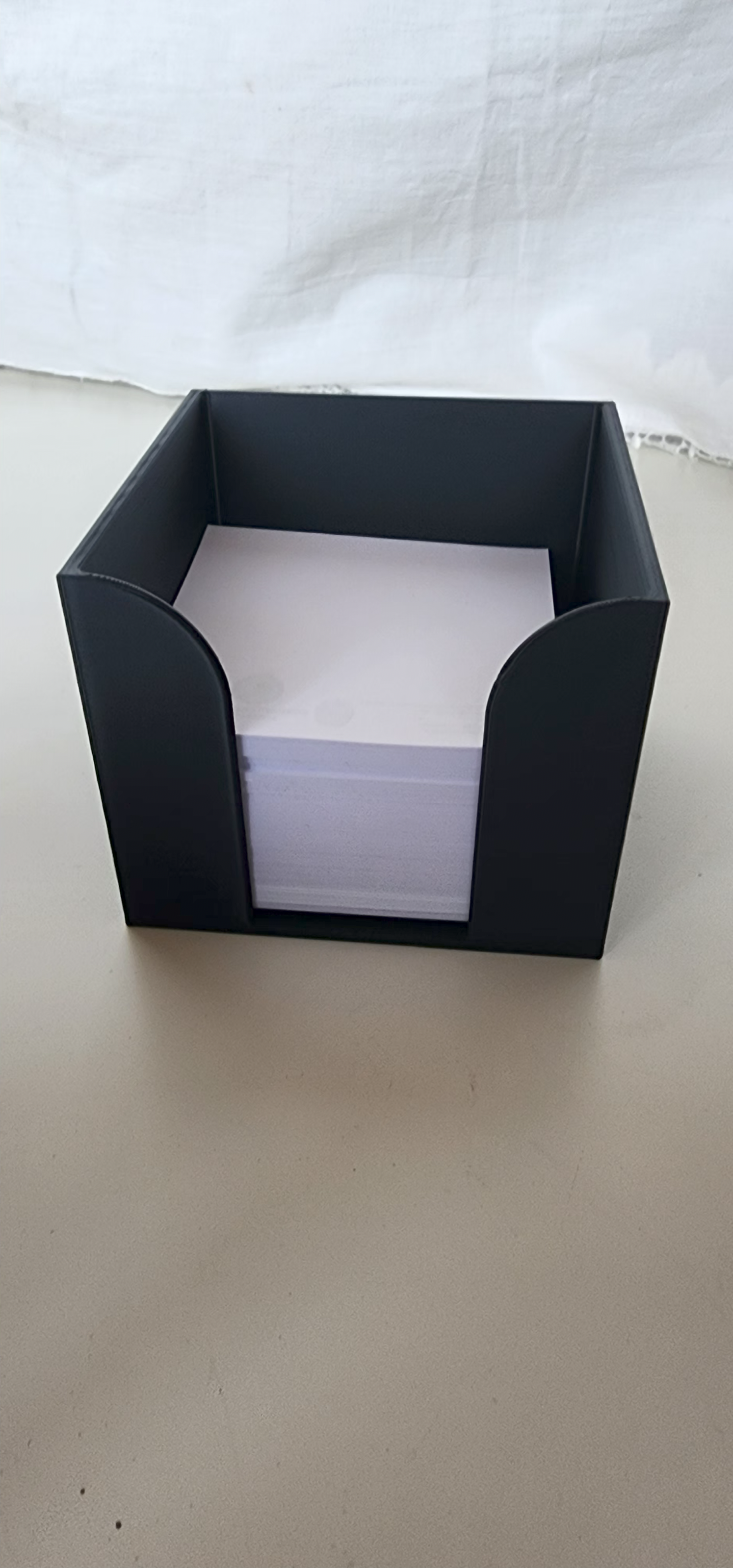 Minimalist Cube Memo Pad Holder - V1 (Standard)