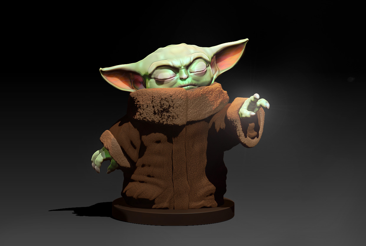 Force User Baby Yoda