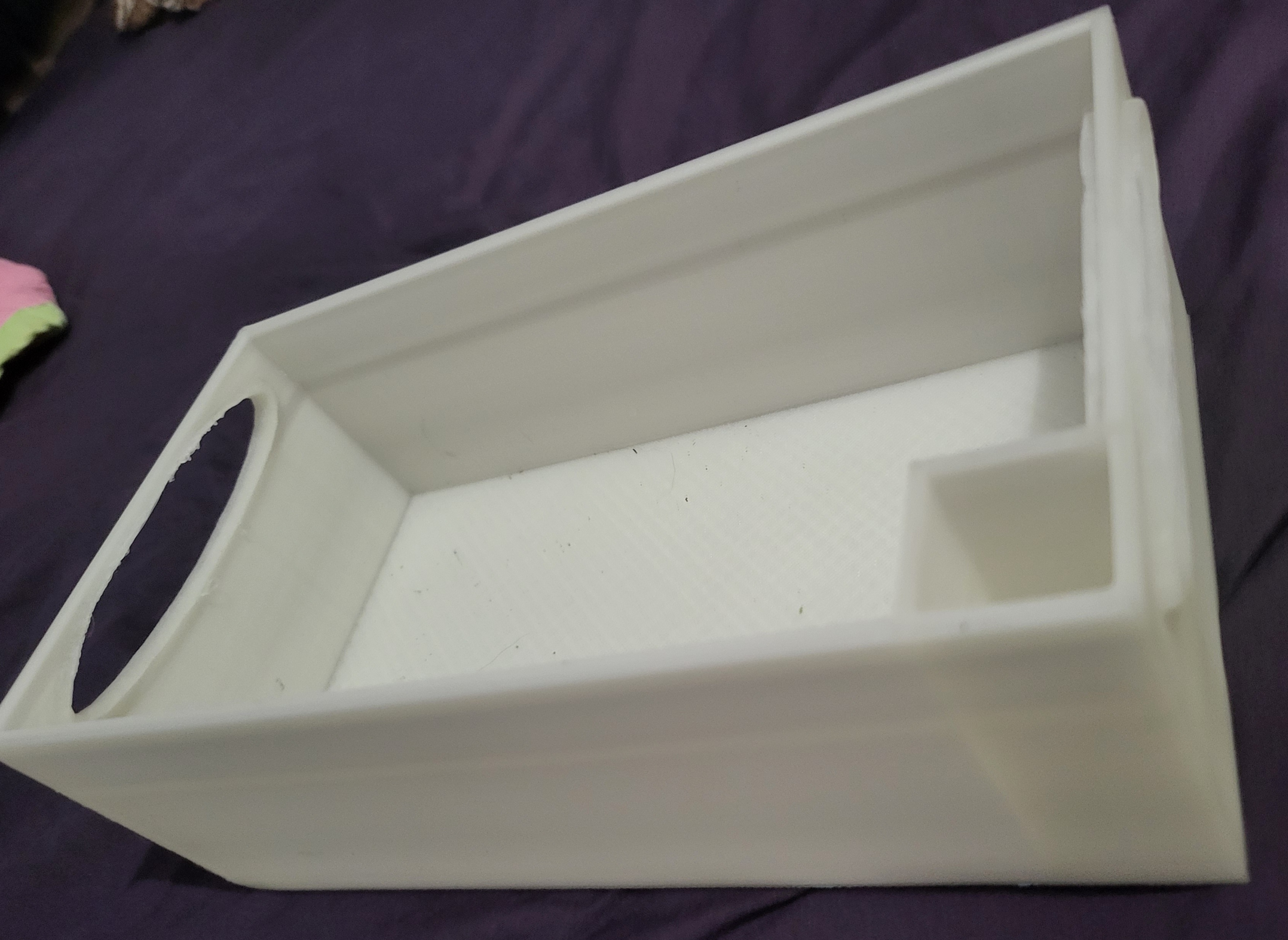 loveseat console utility box