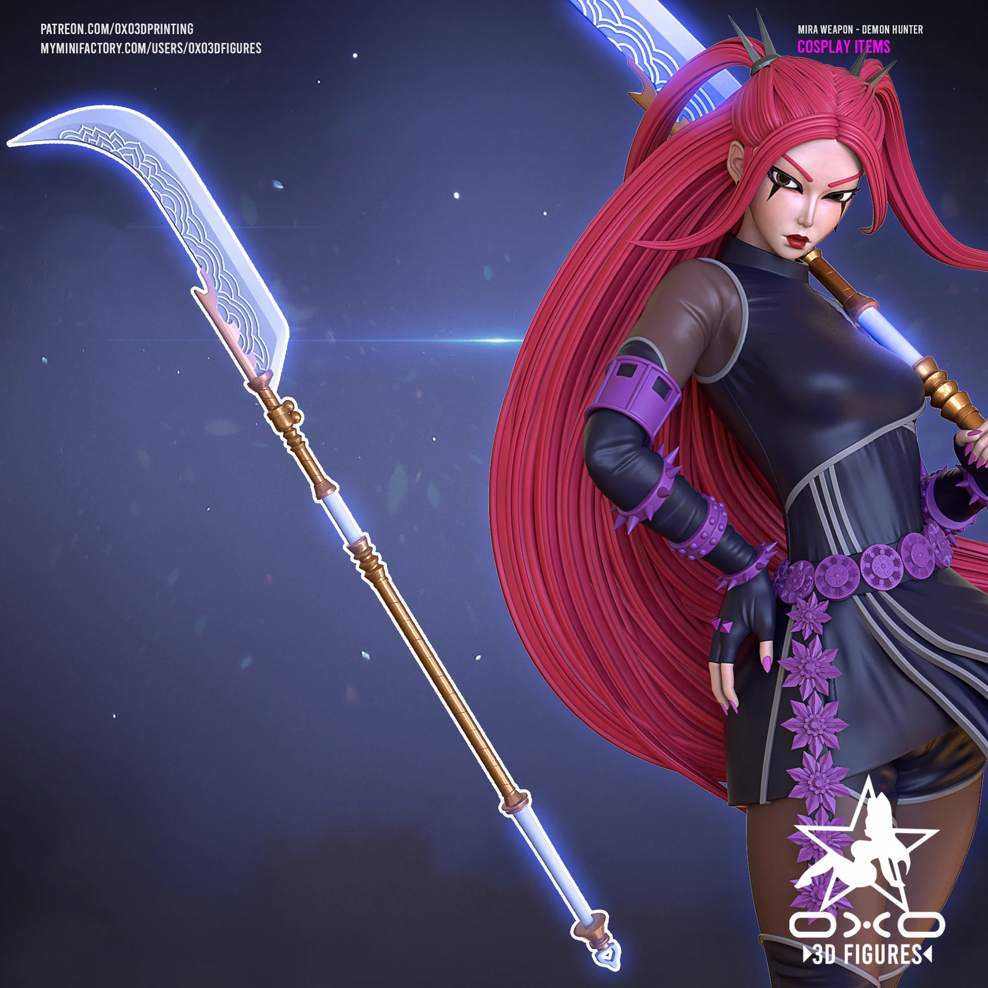 Kpop Demon Hunter Mira Gokdo Cosplay Weapon
