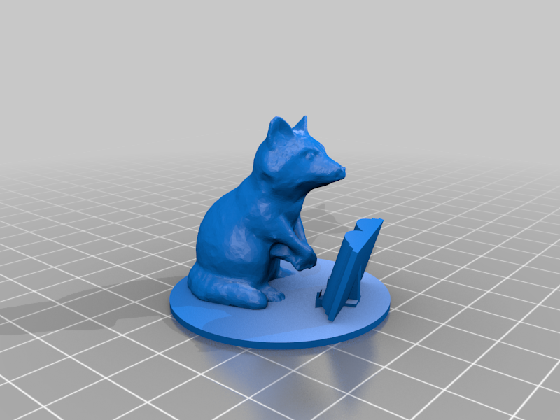 KRV Library - Roger Raccoon