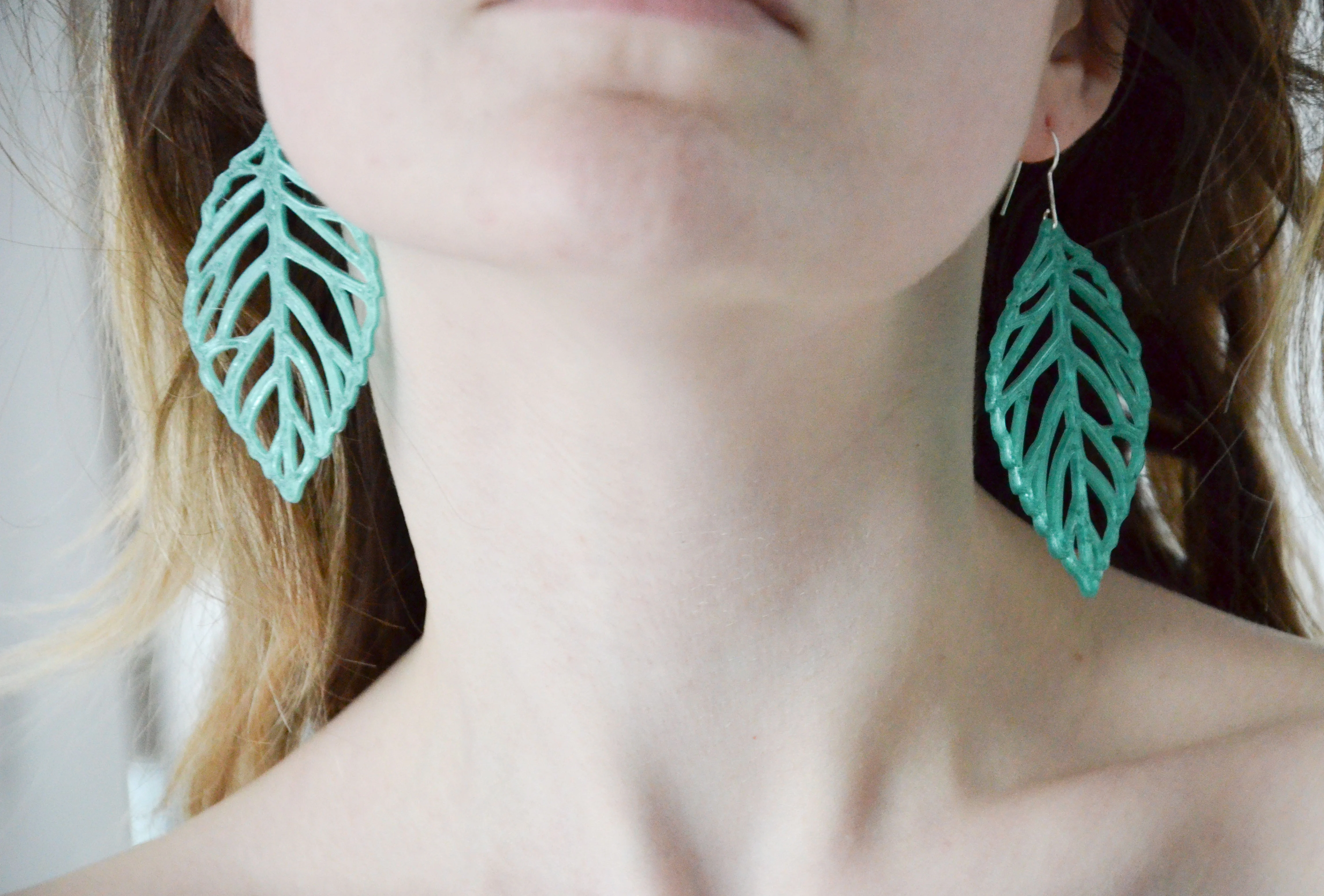 leaves earrings