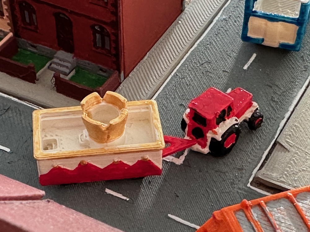 Carnival parade trailer 6 (z-scale)