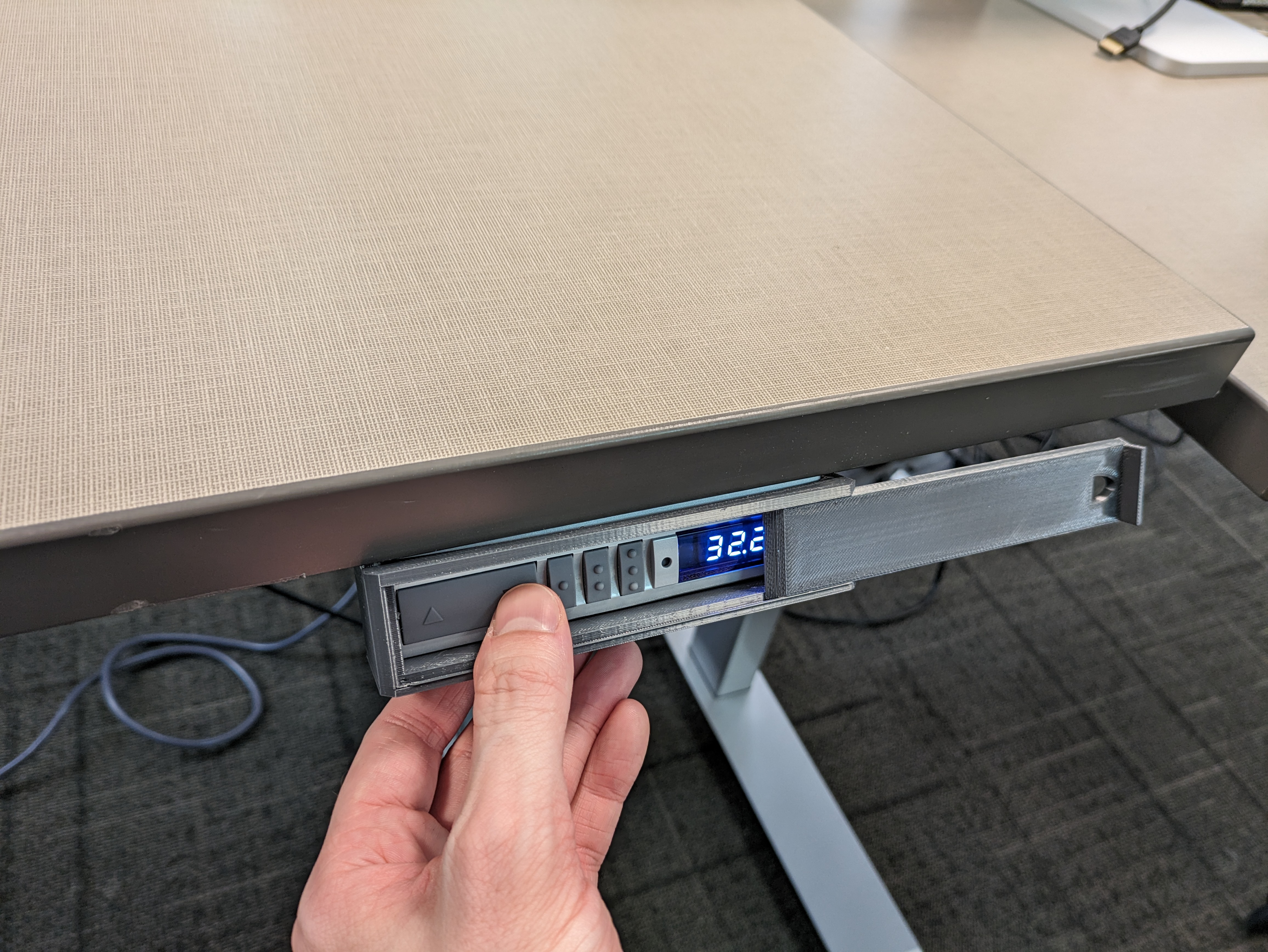 Workrite Ergonomics Standing Desk Control Cover