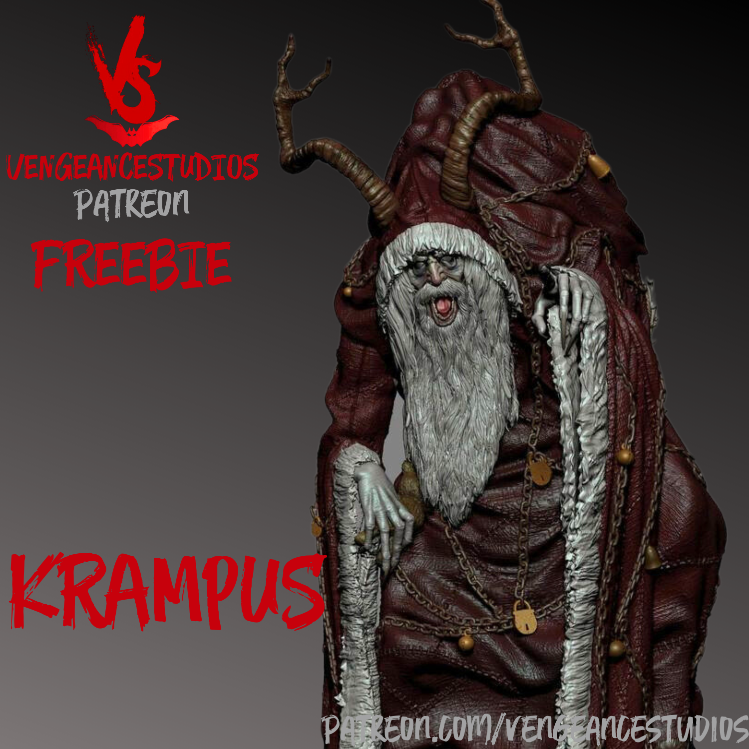 Krampus Vengeancestudios Patreon Freebies!