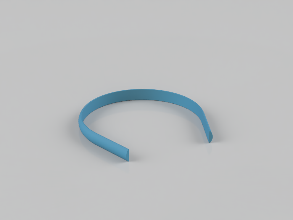 Super simple hairband