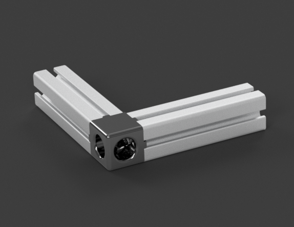 ITEM light 4040 2-way-connector