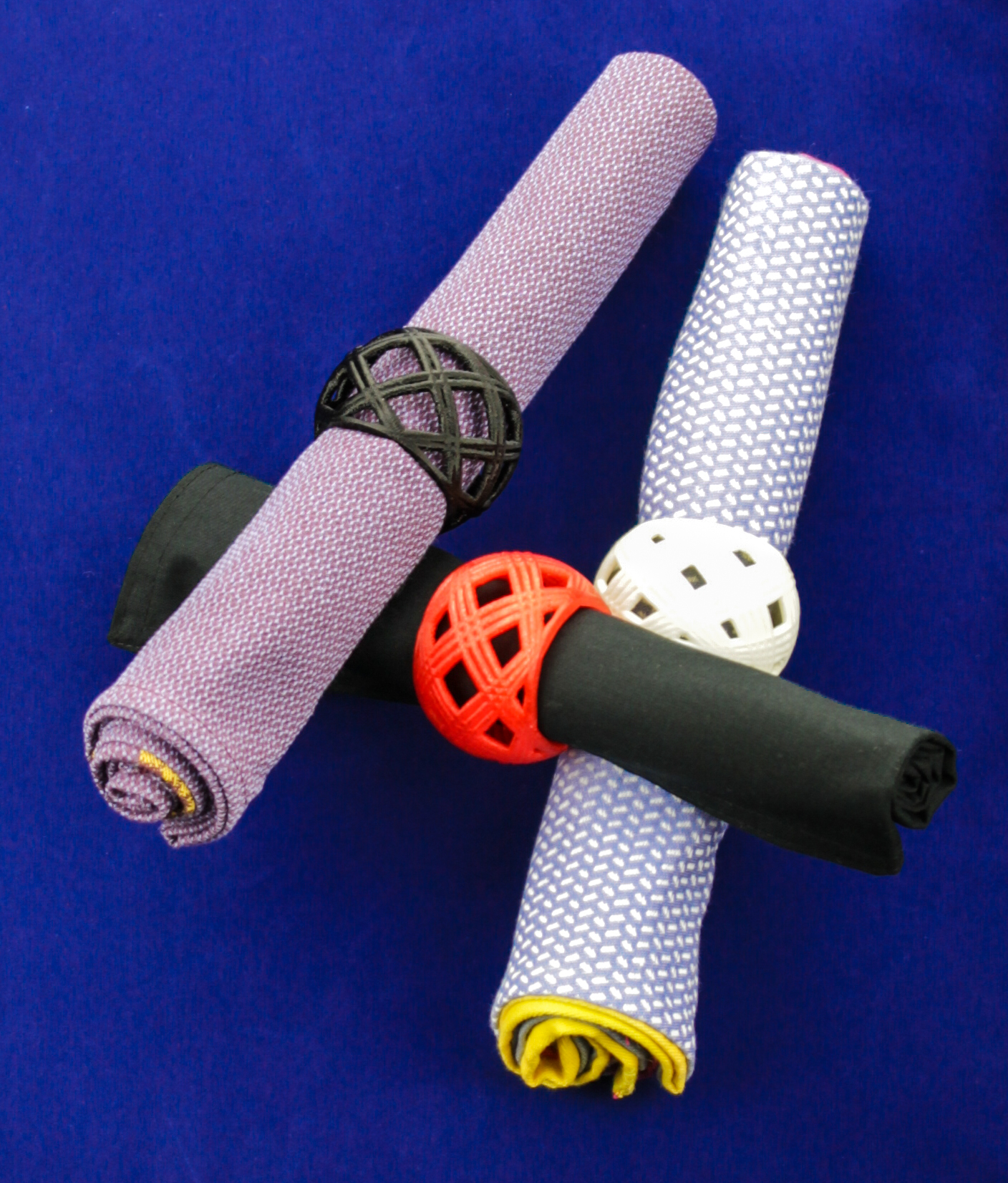 Tightly Woven Napkin Ring Designs