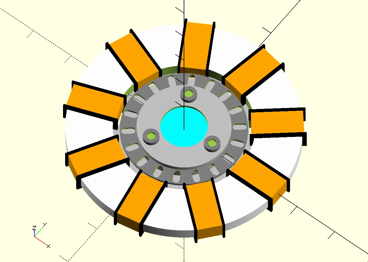 Flat Arc Reactor for Cosplay