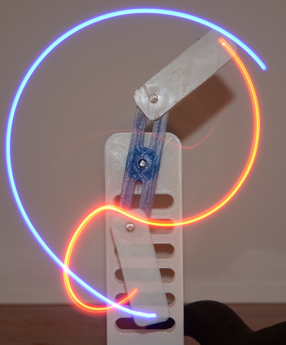 Double Pendulum Kinetic Sculpture