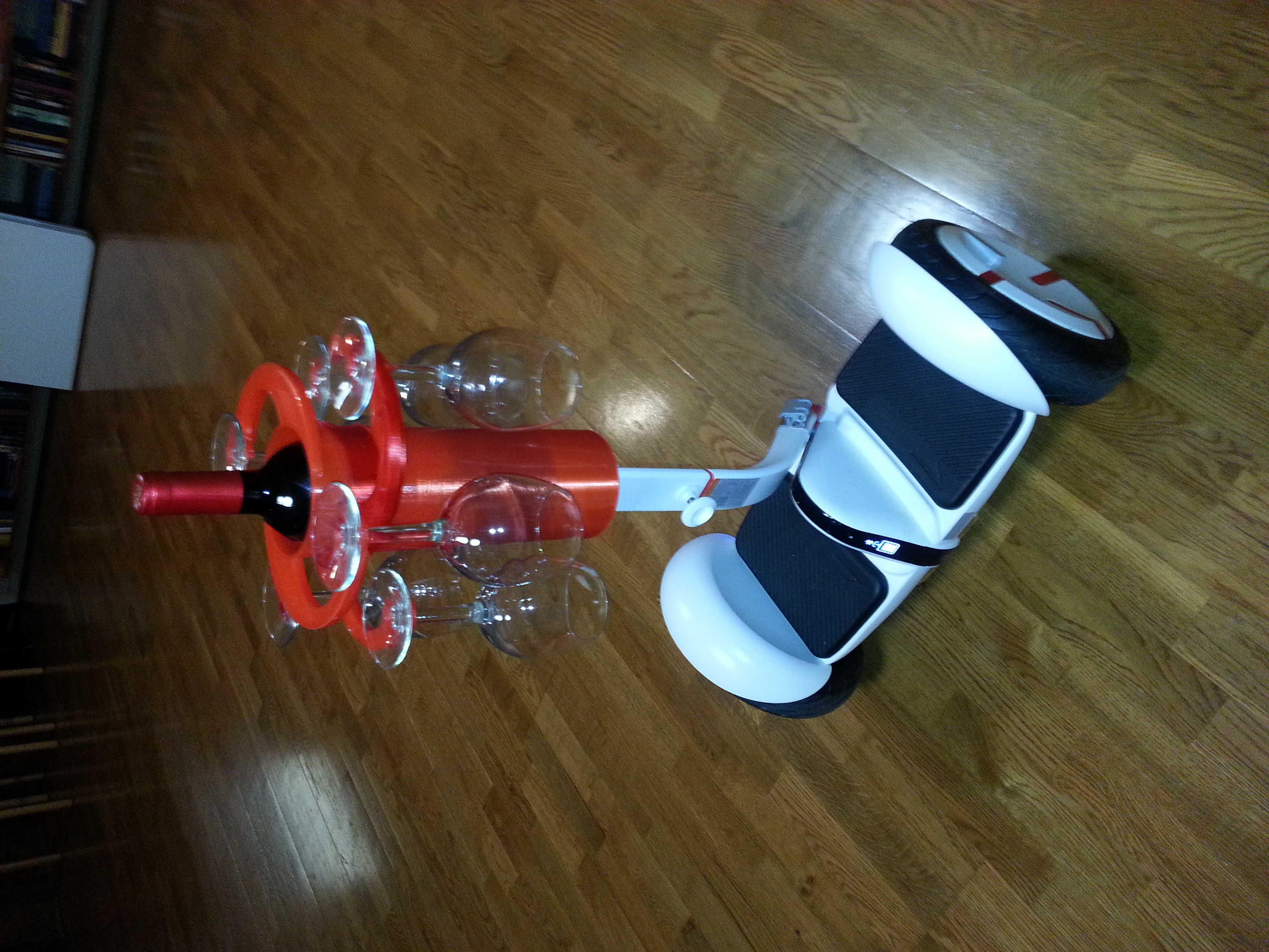 Segway Sommelier, Remote Control Wine Servant