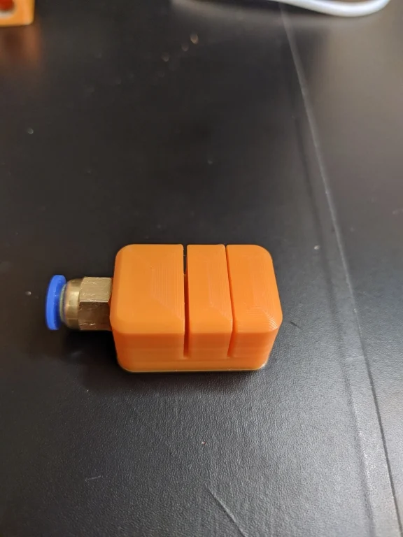 Bowden PTFE tube cutting guide aid tool
