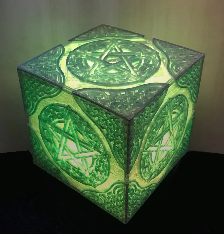 Celtic Knot Pentacle Lamp