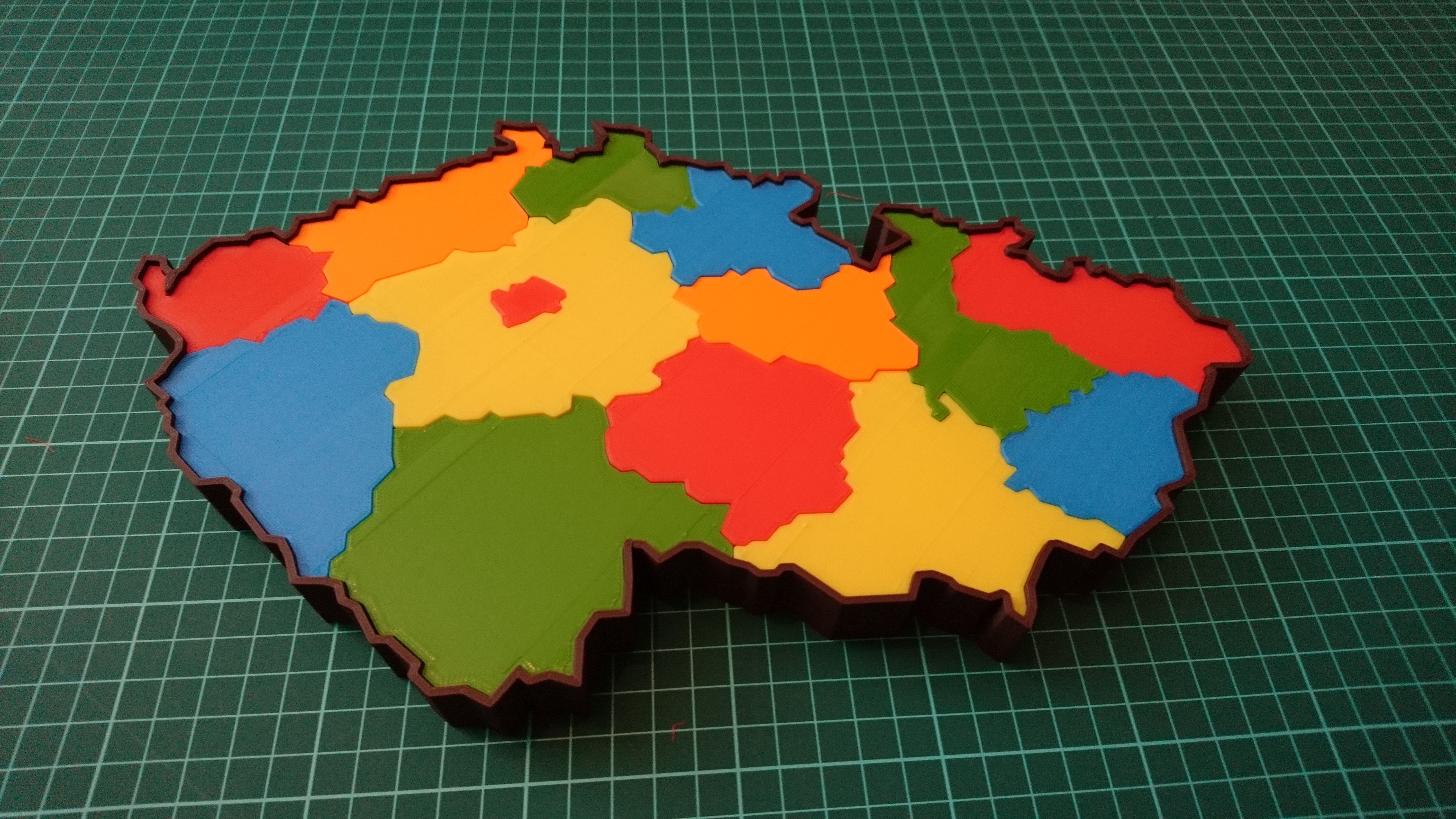 Czech Republic puzzle/jigsaw