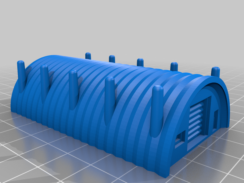 6mm Quonset Hut 3A & 3B - Hexed and Hexless