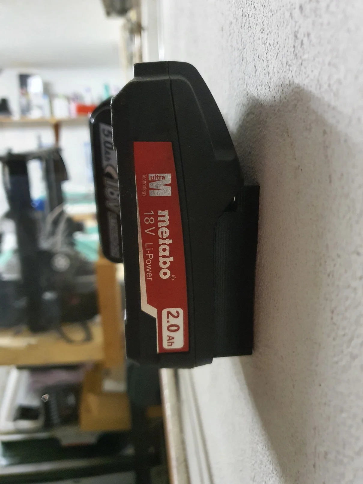 Metabo 18V akku wall mount