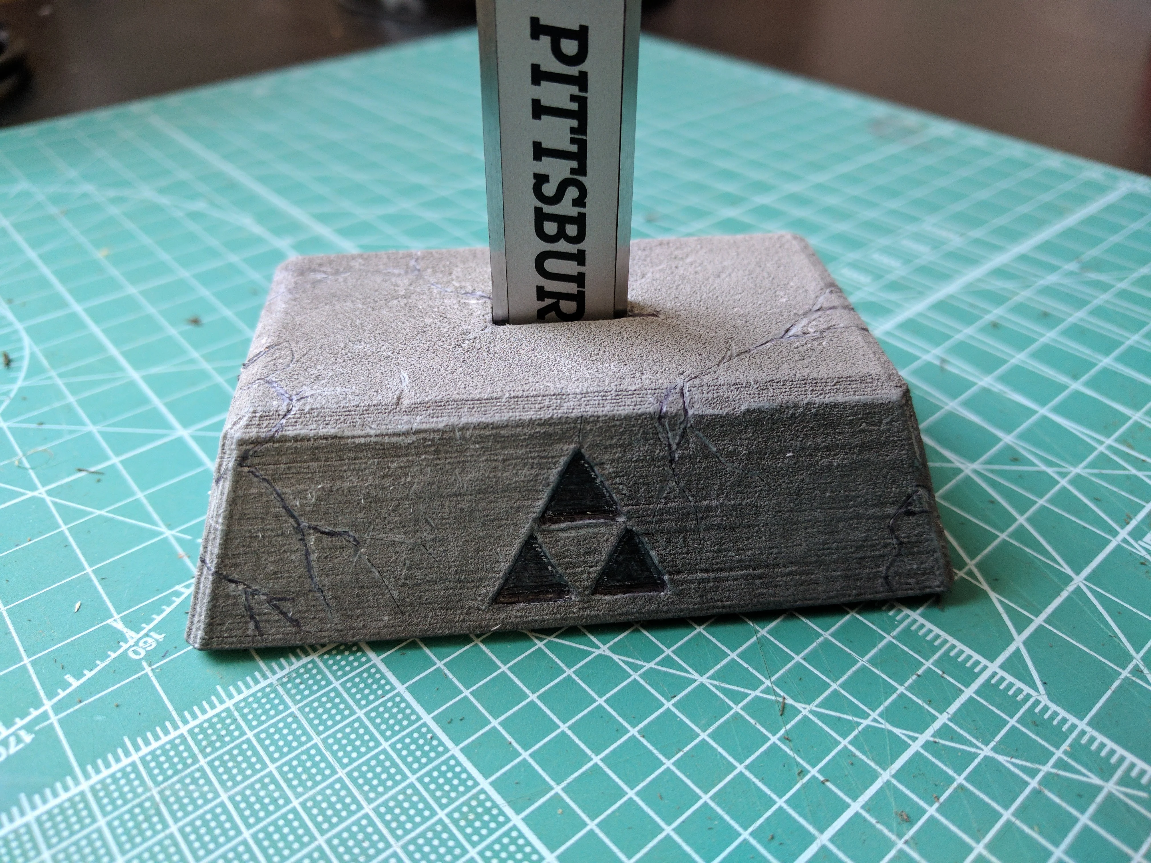 Master Sword Pedestal of Time (for digital calipers)