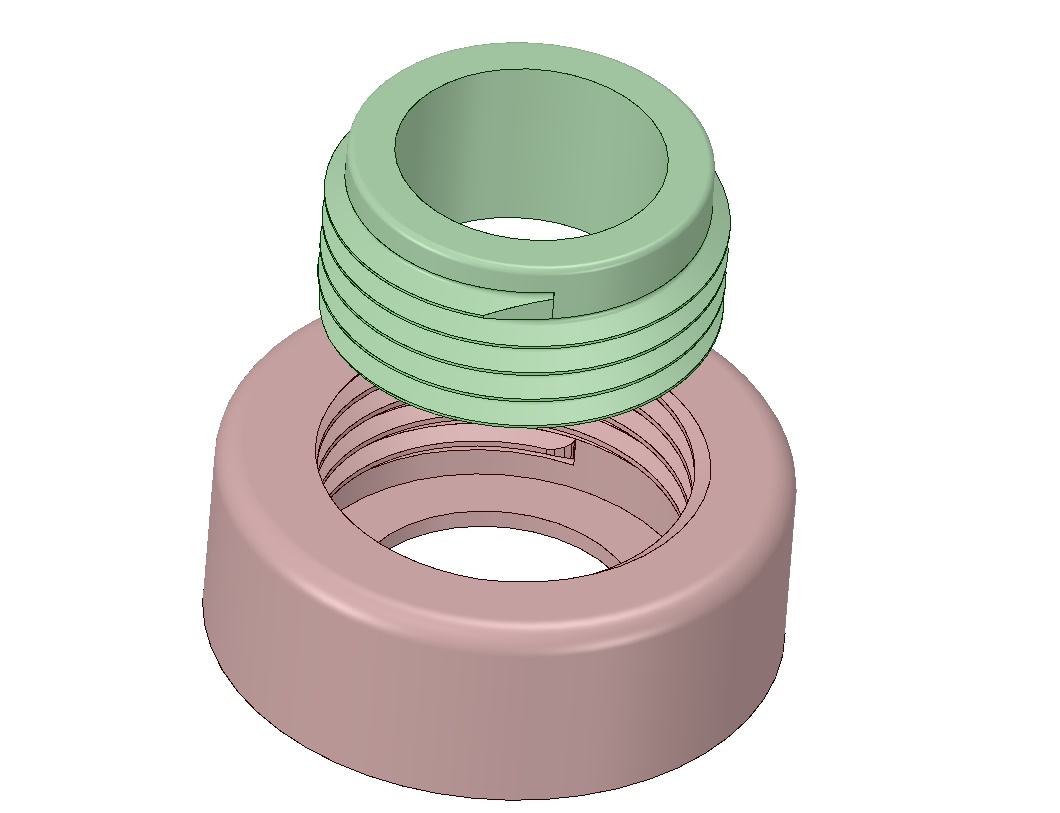 Garden Hose Thread Profile - GHT (0.75-11.5 NHR) Female and Male
