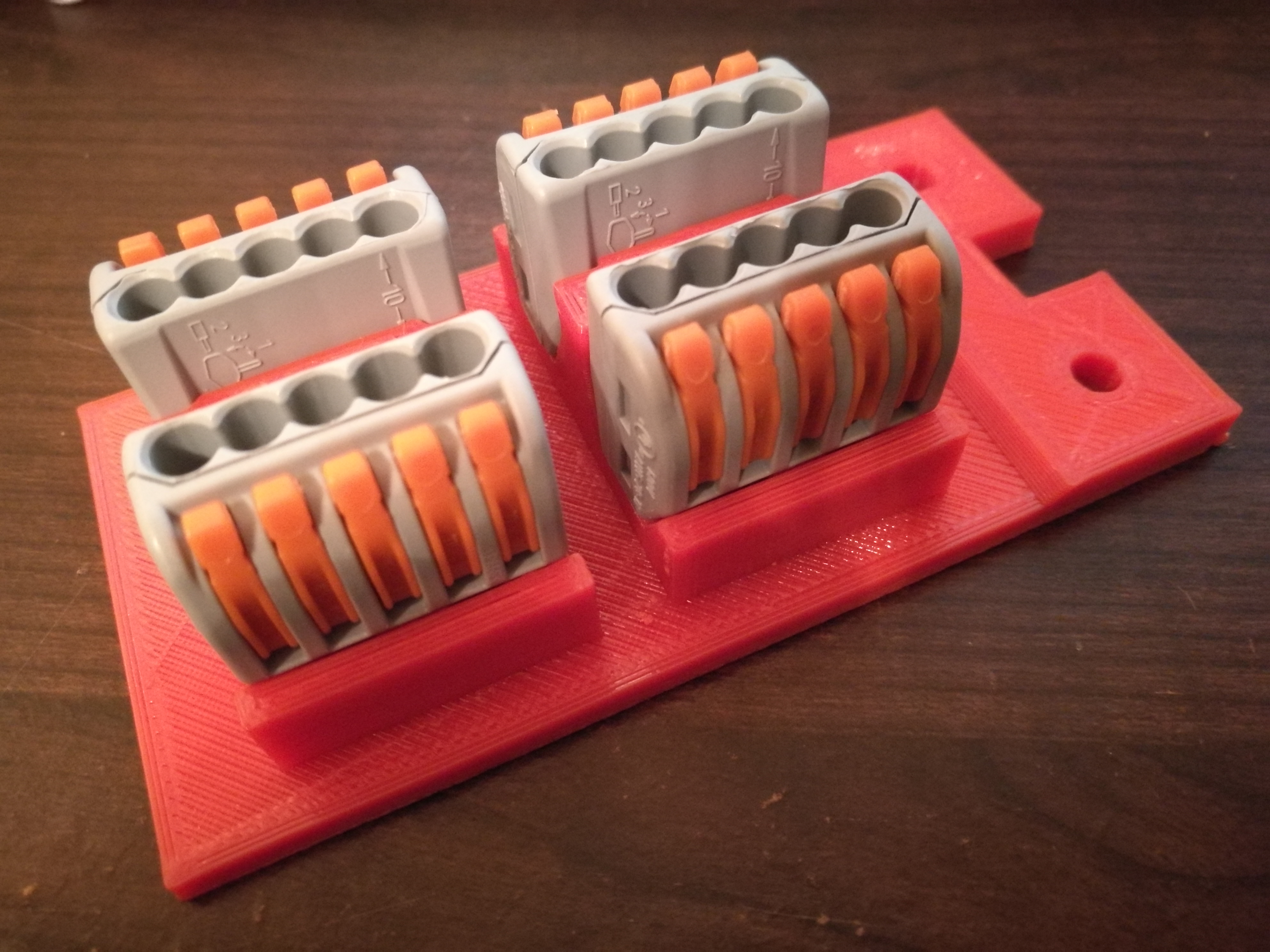 Quad WAGO222-415 Extrusion Mount