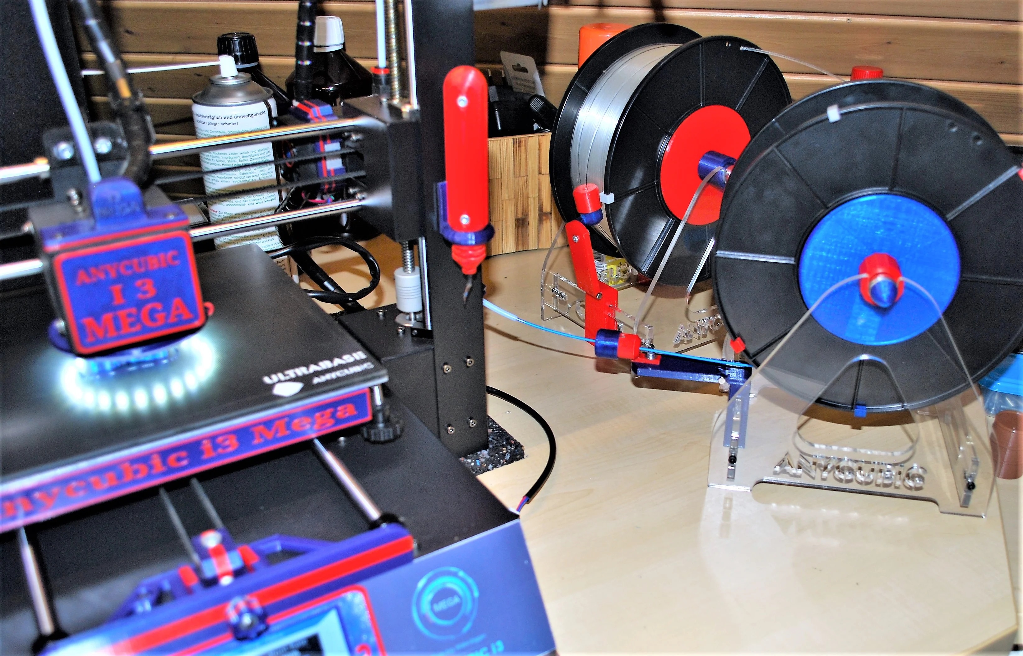 Anycubic I3 Mega Filamentguide