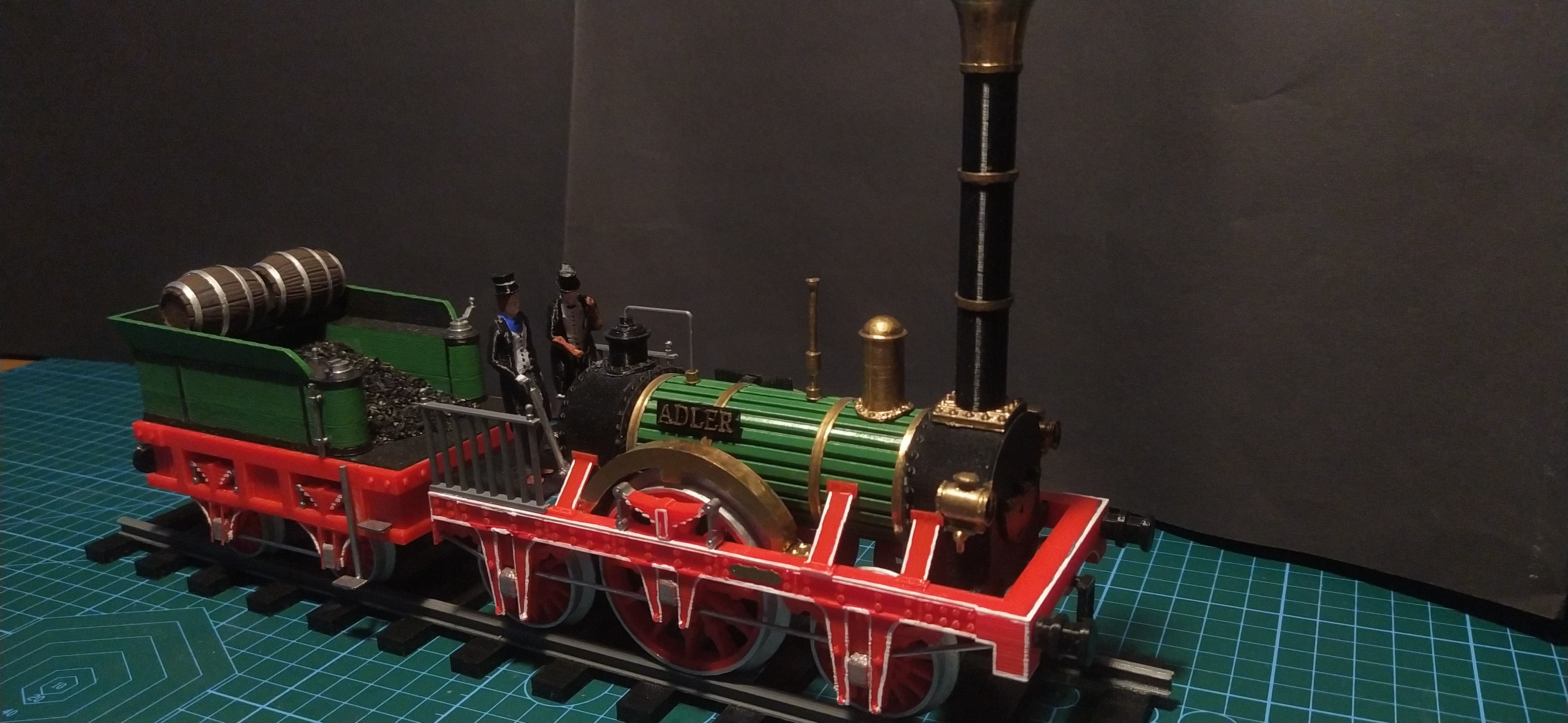 Adler steam locomotive 1:32