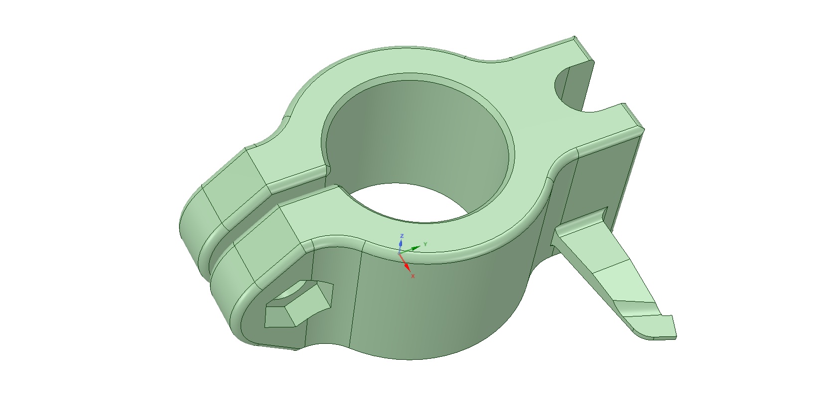 workpiece on the drill stand "Universalni stojan SU2"