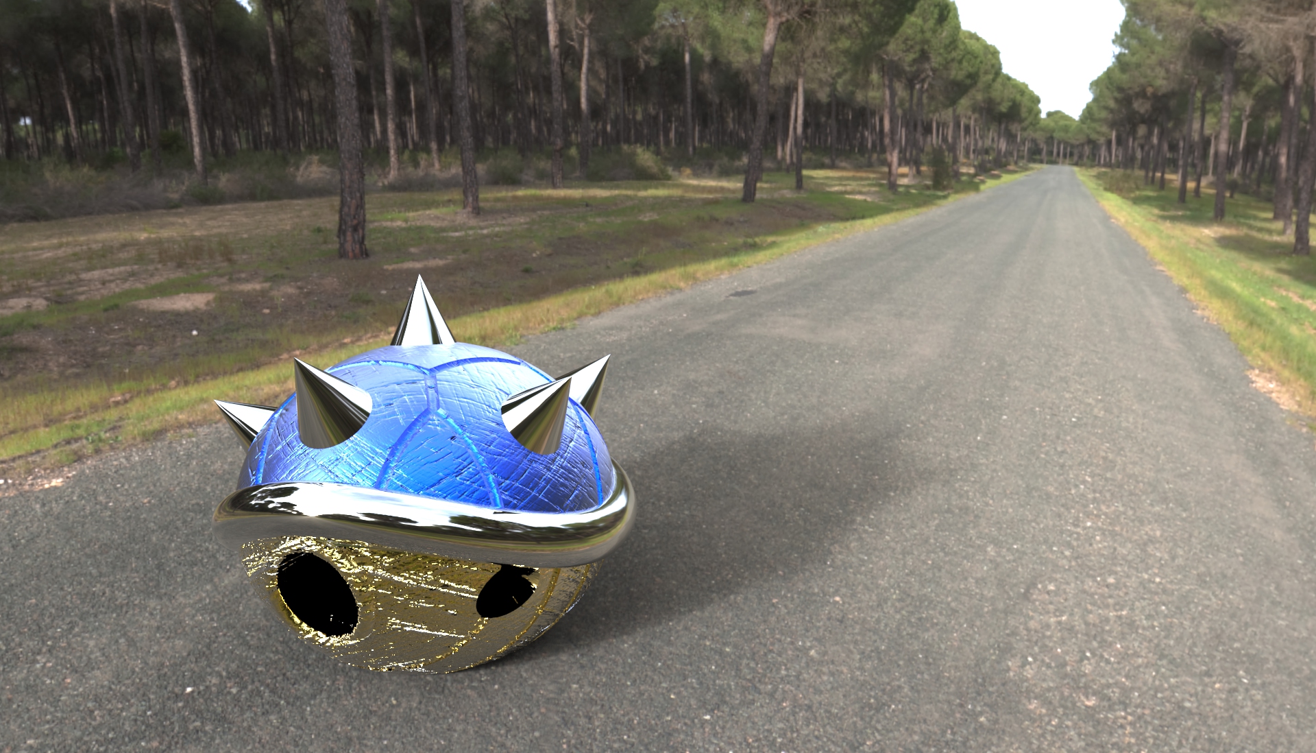Spiked Koopa Shell
