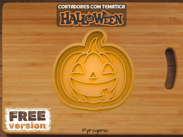 Halloween Cookie Cutter – Happy Pumpkin