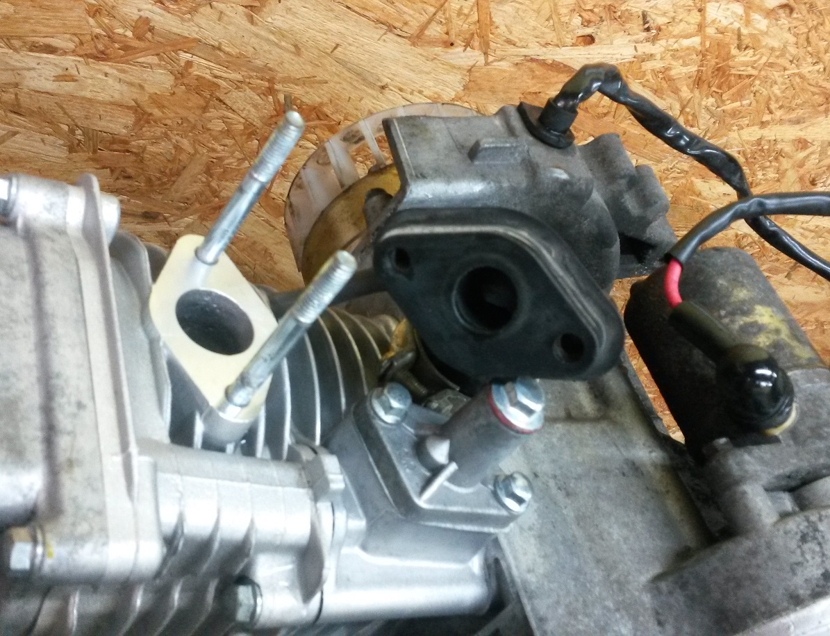 Intake manifold gasket / GY6 50ccm 139QMB
