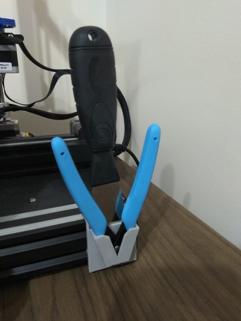 spatula and pliers support. ender 3 v2