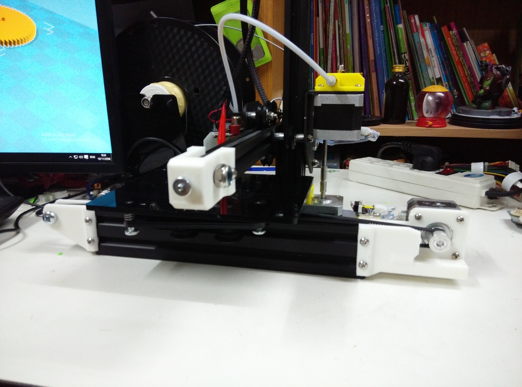 Creality CR-7 extend print area to 140W x 175D x120H