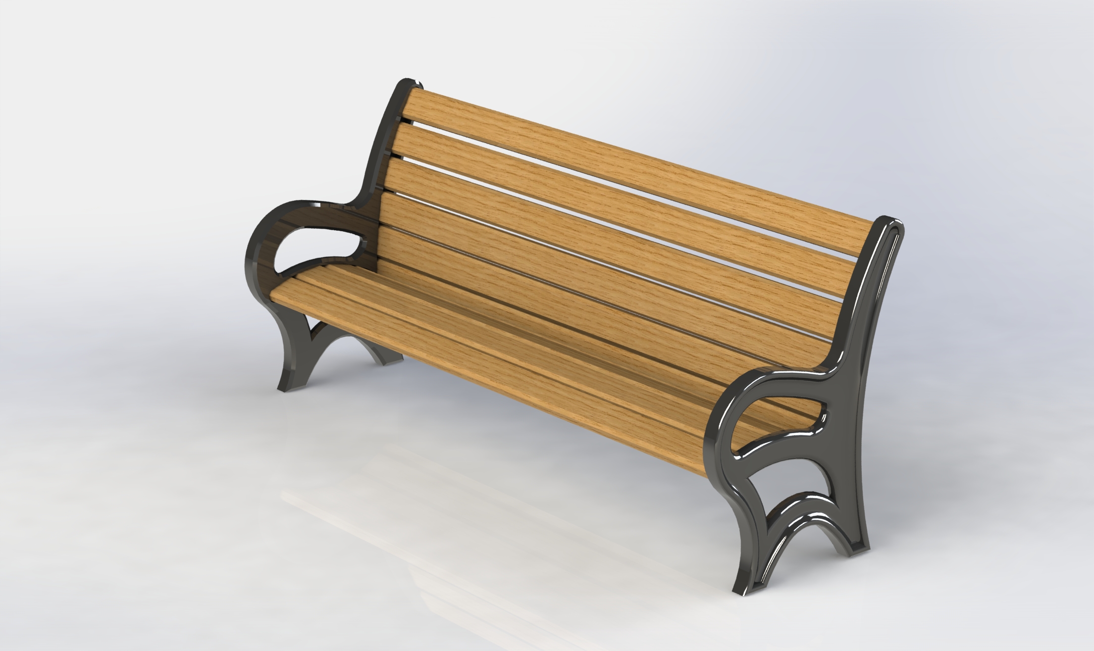 Outdoor bench