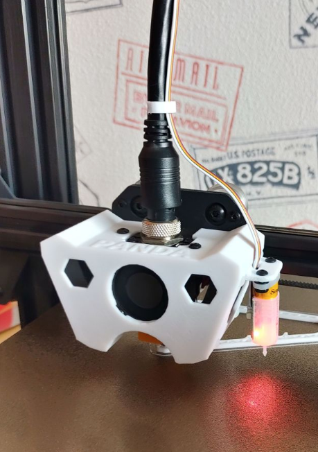 Artillery Hornet Fan Cover New Design by Juris3D - Lüftergehäuse - Updated BL-Touch mount