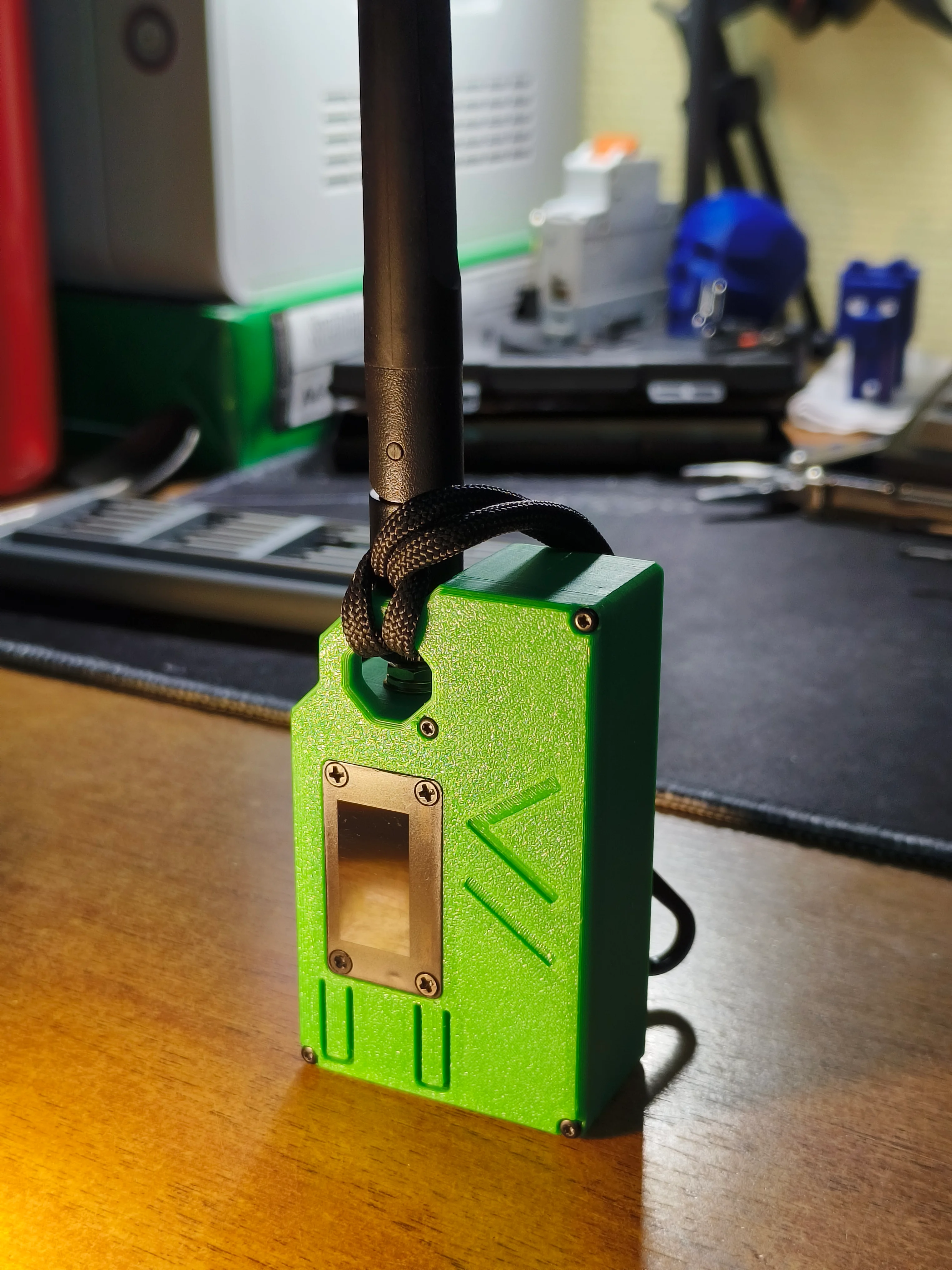 Meshtastic node body for 18650 battery. Heltec V4 LoRa 32 GPS ESP32
