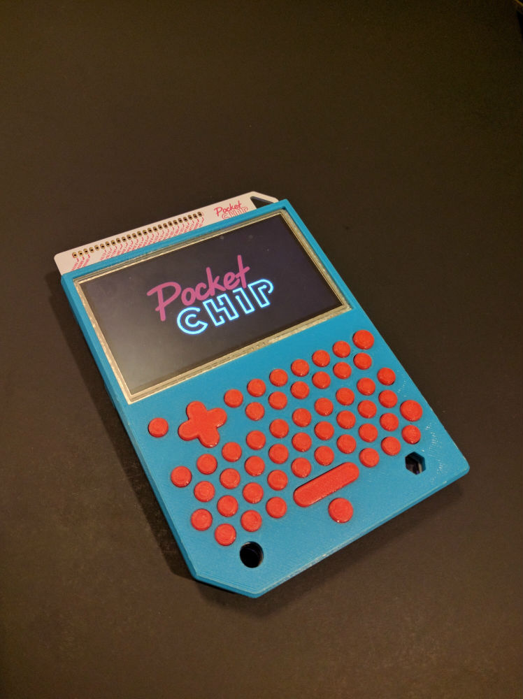 PocketCHIP Keyboard Faceplate