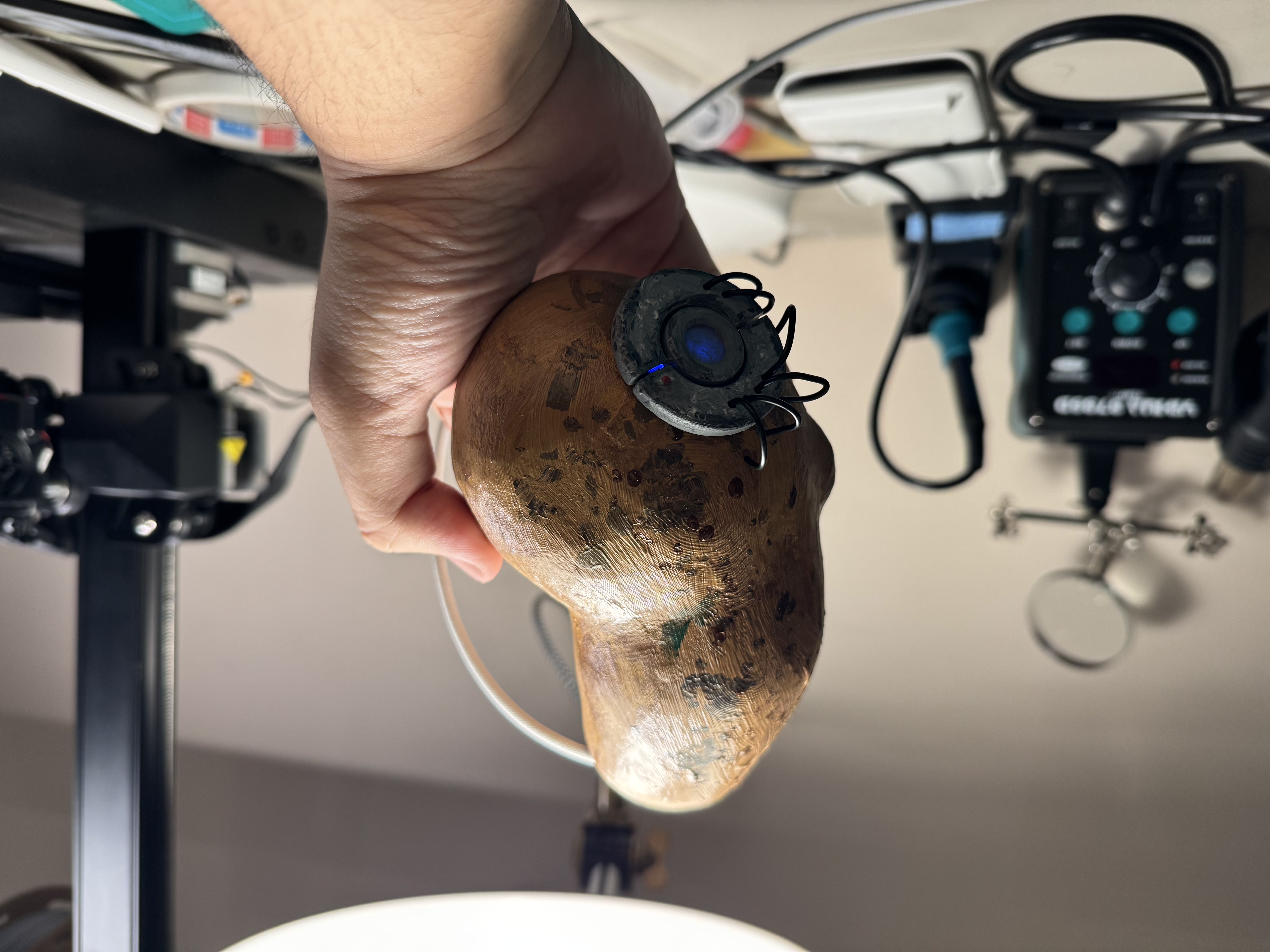 Potato GLaDOS enclosure for ReSpeaker Lite