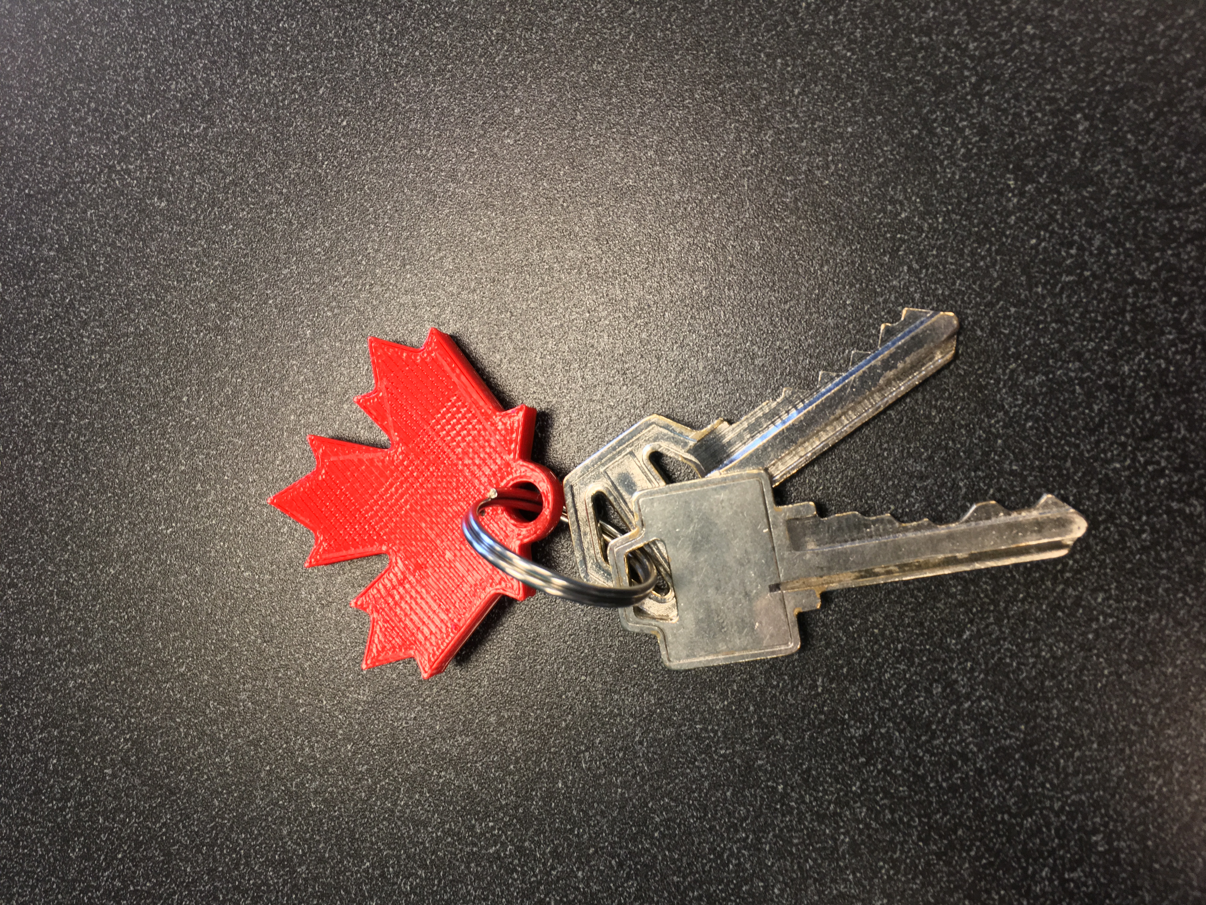 Maple Leaf - Canada Keychain