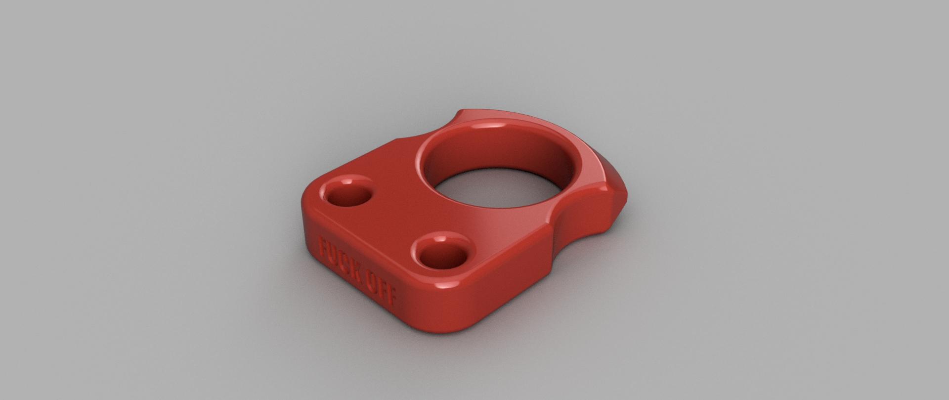F*ck Off Knuckle keyring
