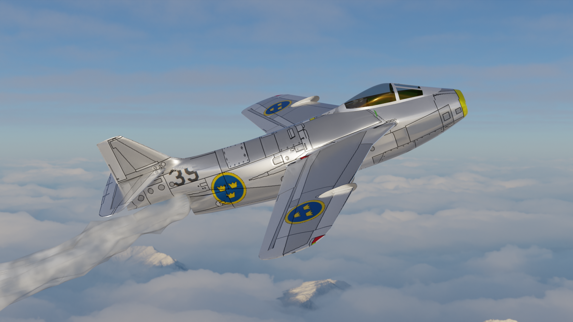 Saab J29 "Tunnan"