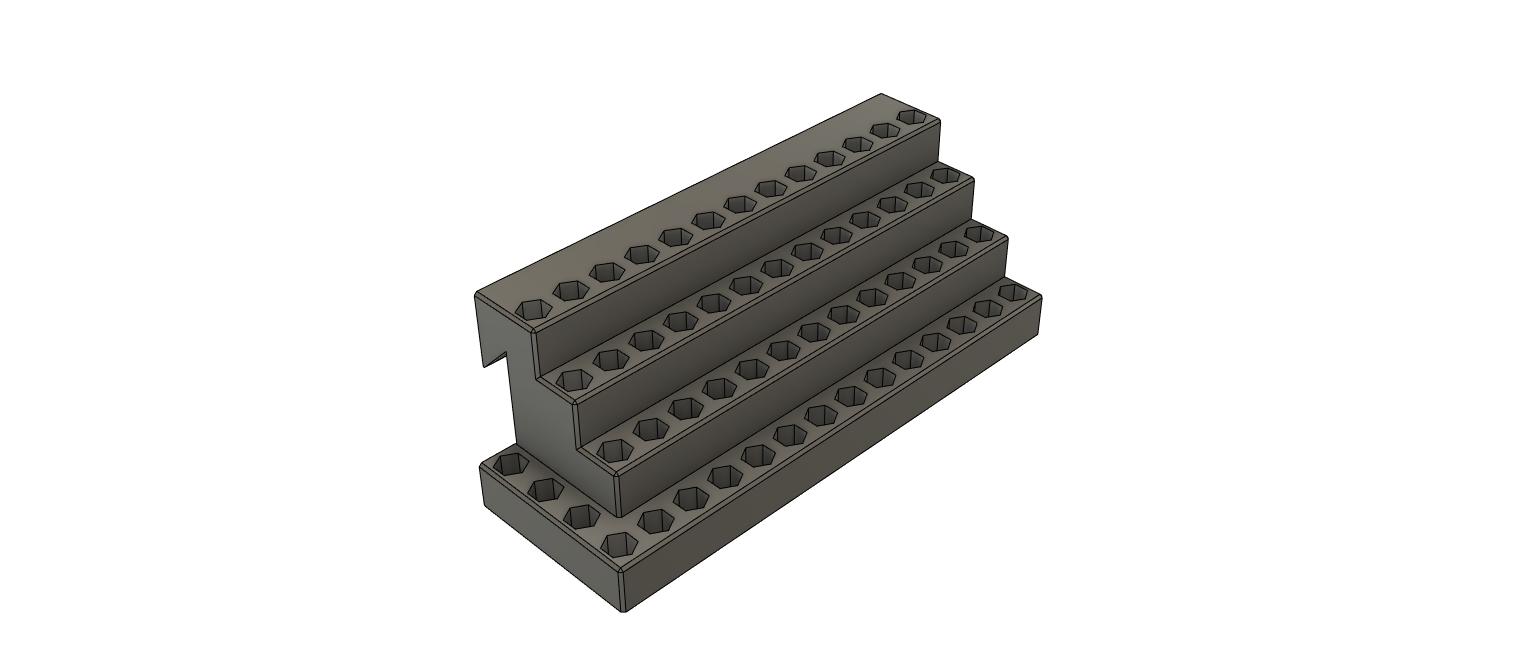 Bitholder for french cleat