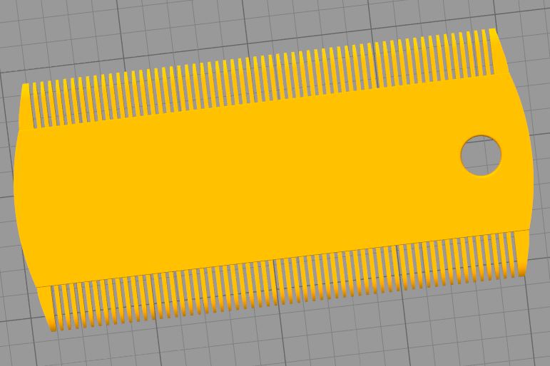 Double Flea Comb for Cat or Monkey