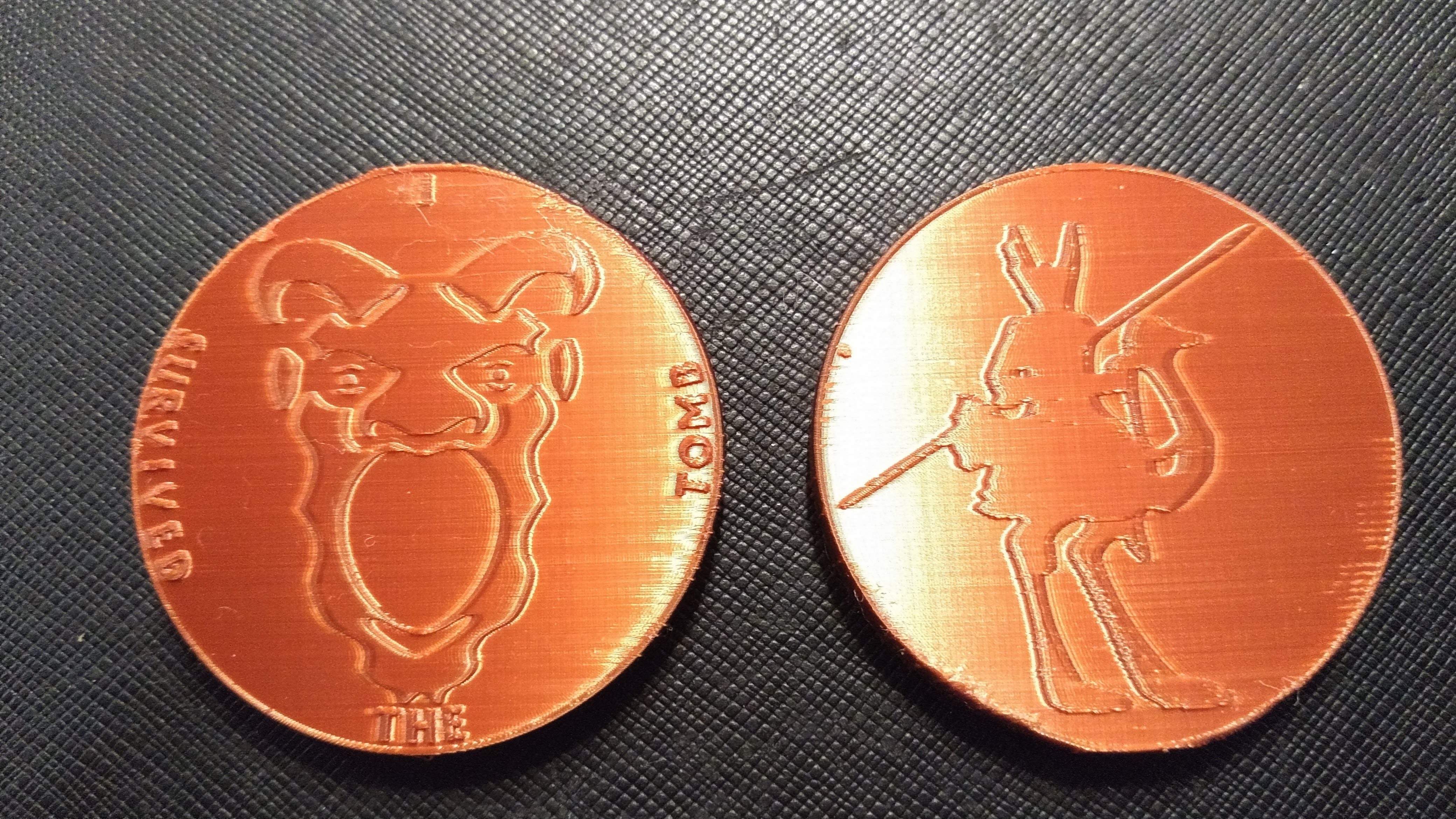Tomb of Horrors Challenge coin