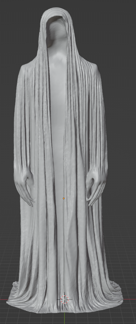 DEATH SHROUDED MAN