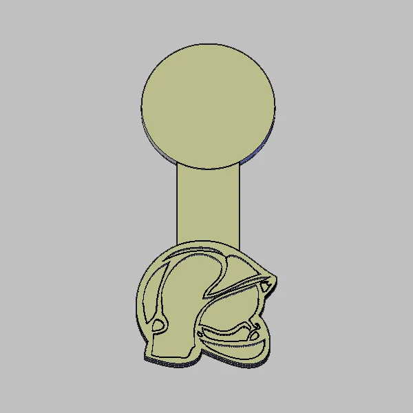 Coin shopping kart - Firefighter Helmet