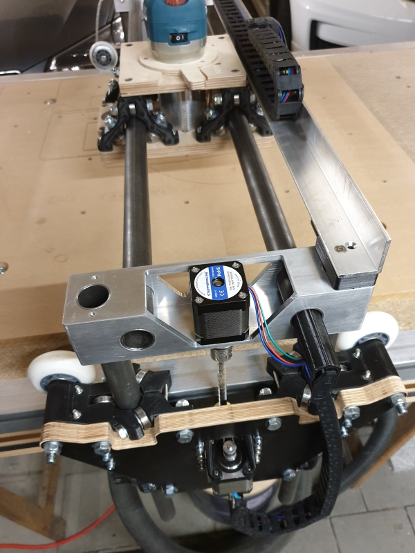Lowrider2 CNC - XZ_main aluminum square tube
