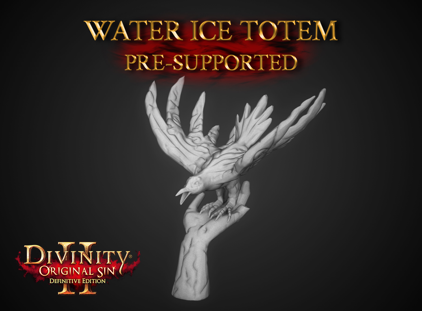 Divinity Original Sin 2 - Water / Ice totem miniature